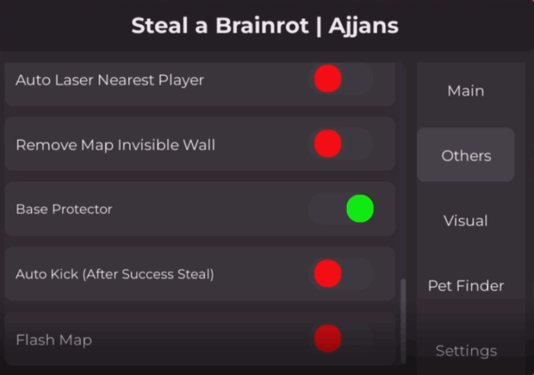 Steal a Brainrot Ajjans Hub Script